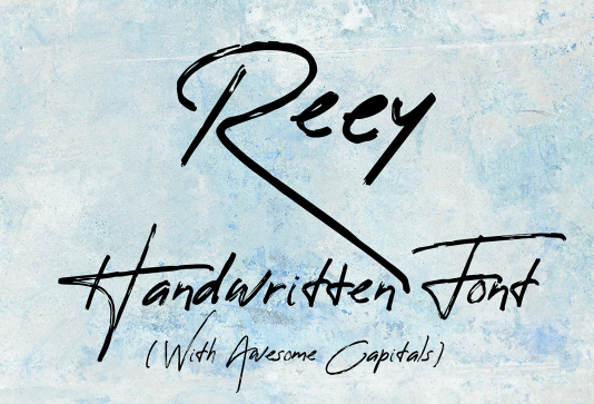 Reey Free Script Font